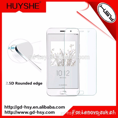 HUYSHE Original Clear Tempered Glass Screen Protector for lenovo zuk z1